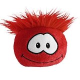 Jakks Disney Club Penguin 4 Inch Plush Puffle Red [NO CODE!]